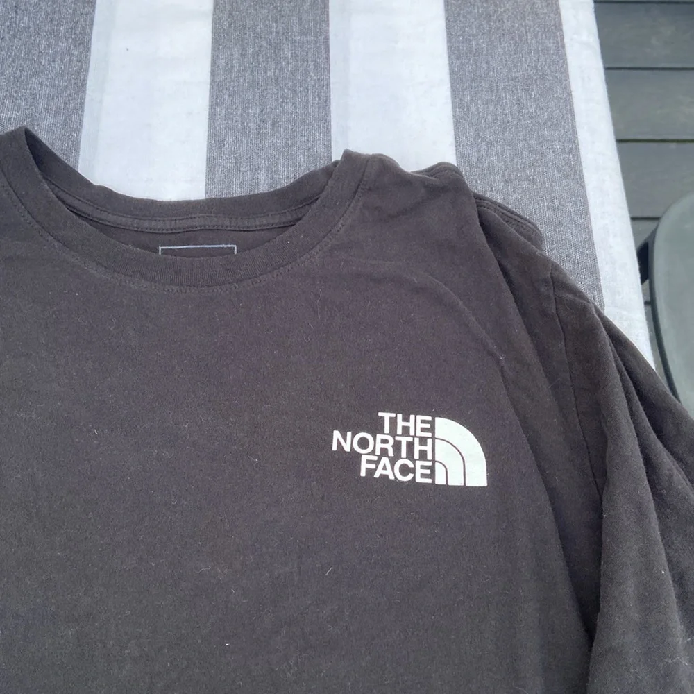 THE NORTH FACE mens Long Sleeve Box Nse Tee like new